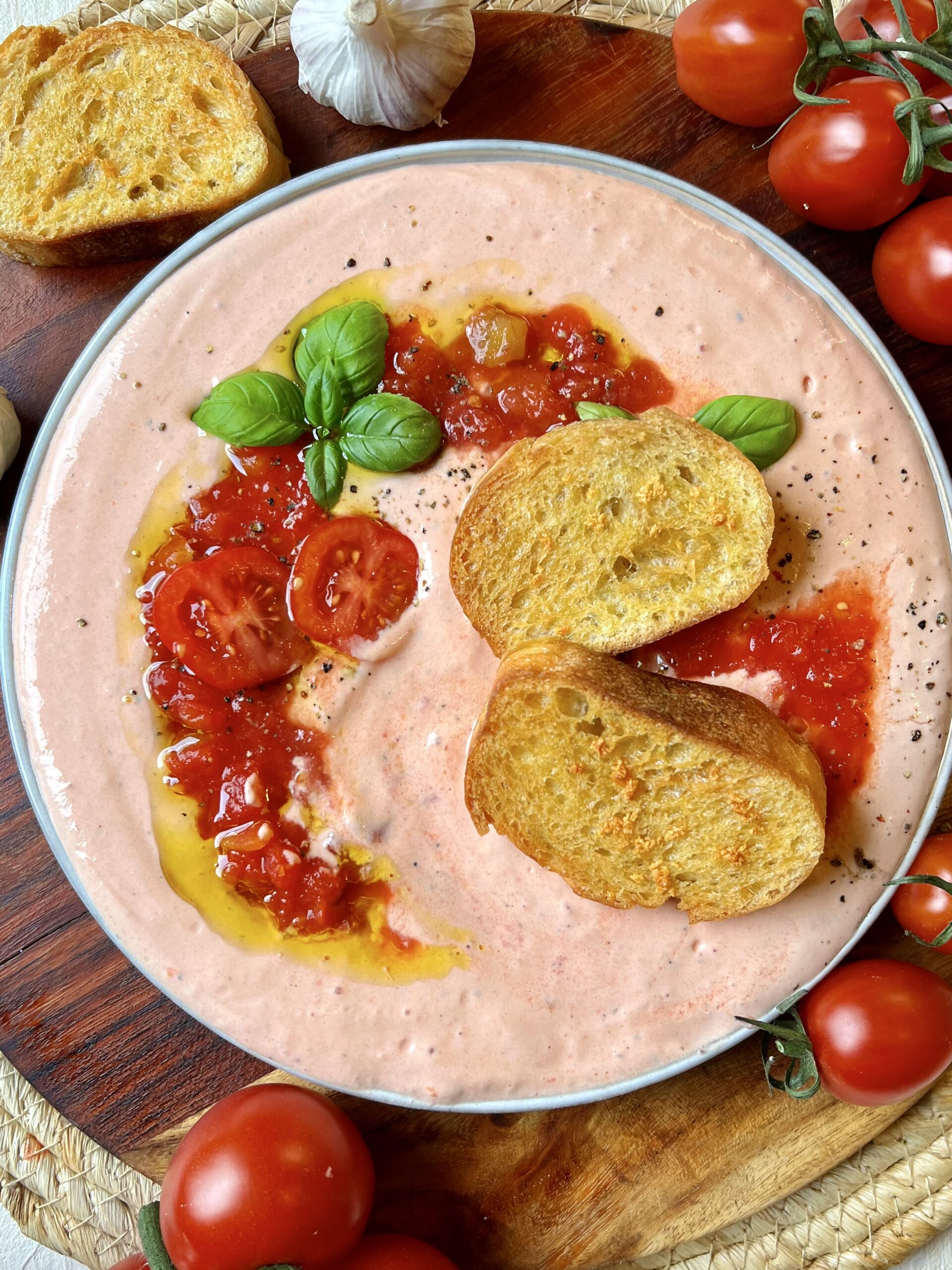 Tomaten-Frischkäse Dip