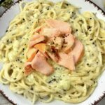 Zitronen Lachs Pasta